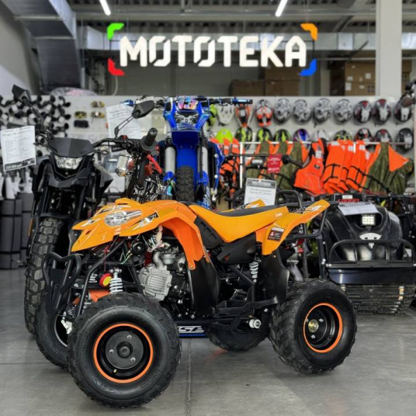 Квадроцикл детский FXMOTO (ФХМото) RUNNER оранжевый (машинокомплект)