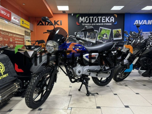 Мотоцикл дорожный BAJAJ (Баджадж) Boxer BM 150 X Disc 5 передач синий с ПТС фото 16