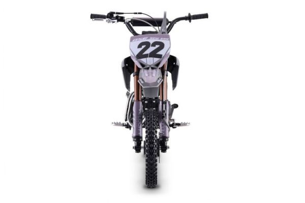 Питбайк BSE (БСЕ) NEW ERA 110e 14/12 Grey Reed (Полуавтоматическая КПП) semi auto | Мототека