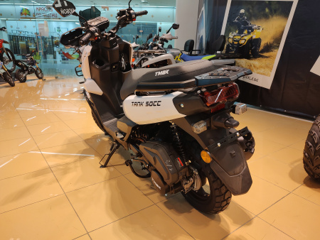 Скутер TMBK TANK 50 (150) White - купить с доставкой, по выгодной цене в интернет-магазине Мототека