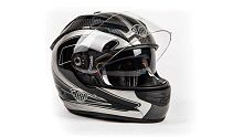 Шлем интеграл THH TS - 42#7 BLK/GRAY 2 - стекла (S) (Carbon)