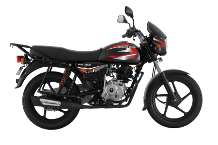 Мотоцикл дорожный BAJAJ (Баджадж) Boxer 150 UG чёрный/красный с ПТС