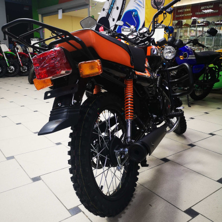 Мопед Мотомир TRICKLER 2 50 (110) чёрный/оранжевый - купить с доставкой, по выгодной цене в интернет-магазине Мототека