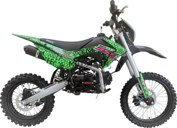 Питбайк BSE (БСЕ) EX 17/14 Max13 Green Pink Neon (040), арт. B0EXYG040EPW3