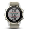 Часы Garmin (Гармин) FENIX 5S SAPPHIRE золотистые с замшевым ремешком - купить с доставкой, по выгодной цене в интернет-магазине Мототека