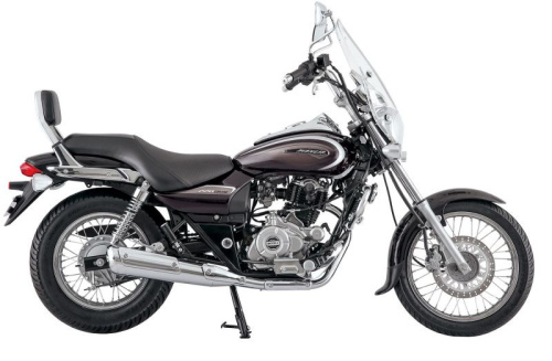 Мотоцикл чоппер / круизер BAJAJ (Баджадж) Avenger Cruise 220 DTS - i чёрный глянцевый с ПТС фото 2