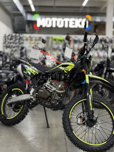 Мотоцикл кроссовый / эндуро Regulmoto (Регулмото) Sport - 003 PR PRO 300 (4 valves) 6 передач чёрный/жёлтый с ПТС фото 3