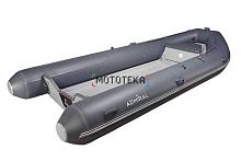 Лодка РИБ (RIB) Admiral (Адмирал) 410 без консоли - сине-черная