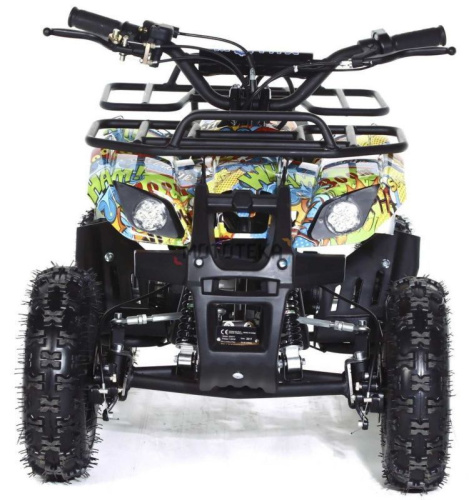 Квадроцикл детский Motax (Мотакс) ATV Mini Grizlik X - 16 [эл. ст.] бомбер (машинокомплект) фото 3