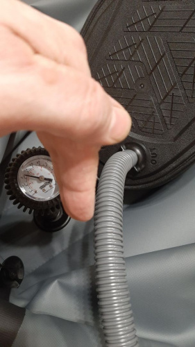 Насос ножной Ника, 5 л. 1,8 м для лодок ПВХ фото 2