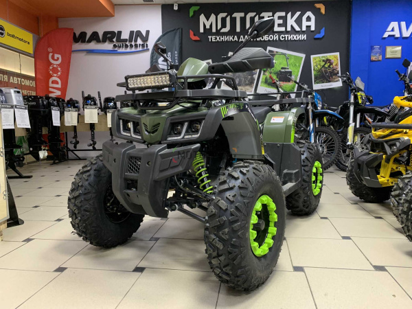 Квадроцикл Zuumav (Зуумав) REPTIL 200 (WARRIOR 200) зелёный (машинокомплект) | Мототека
