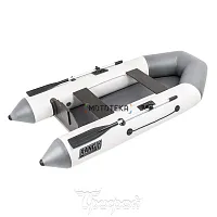 Лодка ПВХ Тонар RANG 260 бело-серый