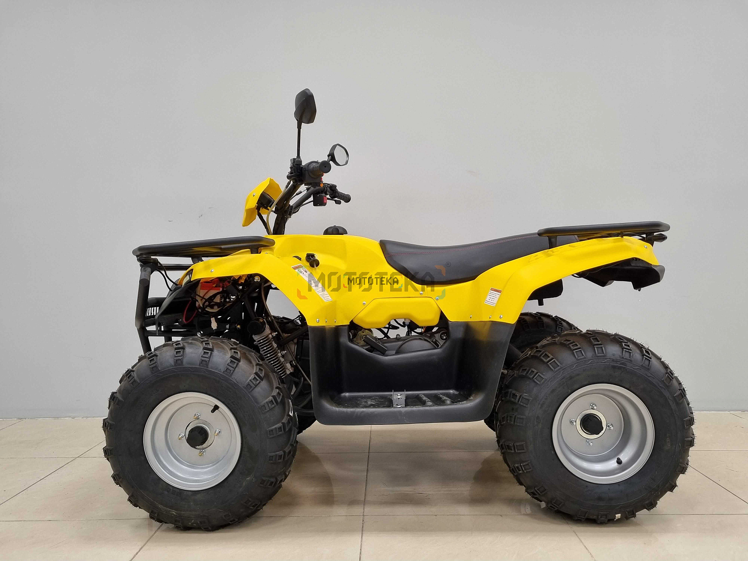 Квадроцикл IRBIS (Ирбис) ATV 200 LUX 2024 желтый с ПСМ