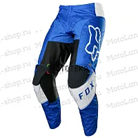 Штаны для мотокросса (детские) FOX (Фокс) №3 / Blue/White (рост 130-140см)