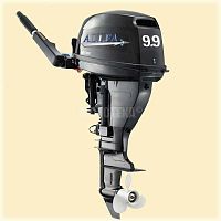 Лодочный мотор ALLFA (Альфа) F9.9S