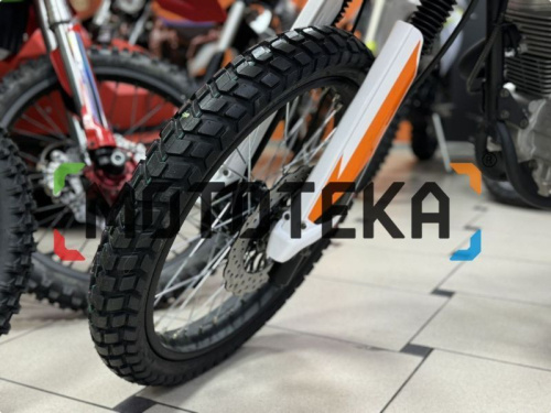 Мотоцикл кроссовый / эндуро ROCKOT (Рокот) ZR250 (белый/оранжевый. 21/18. ЭПТС) фото 4