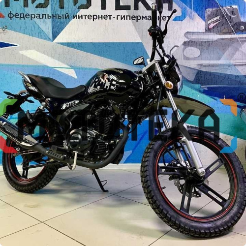 Мотоцикл кроссовый / эндуро Regulmoto (Регулмото) SK 200 - 9 чёрный с ПТС фото 11