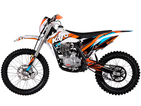 Мотоцикл кроссовый / эндуро KAYO (Кайо) K1 - L 250 MX 21/18 (2024 г.) | Мототека