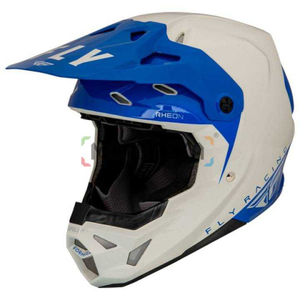 Шлем мото кроссовый FLY RACING FORMULA CP Slant красный/черный/белый 2XL