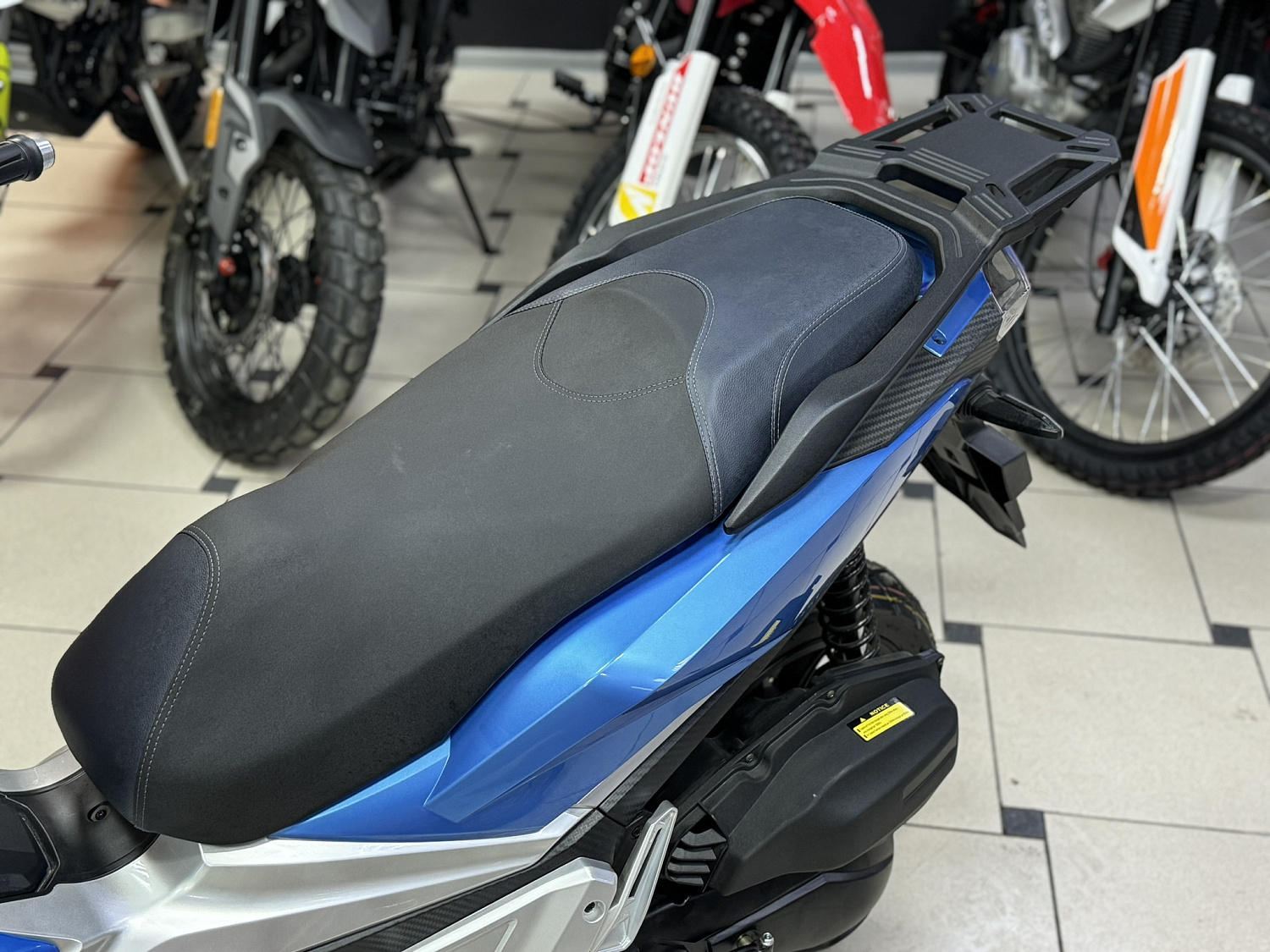 Скутер Мотомир TRACER ADV 50cc (125) синий