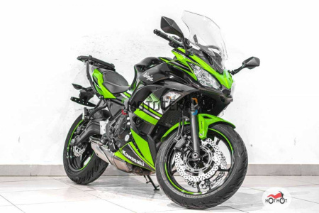 Мотоцикл KAWASAKI ER-6f (Ninja 650R) 2017, Зеленый пробег 17471