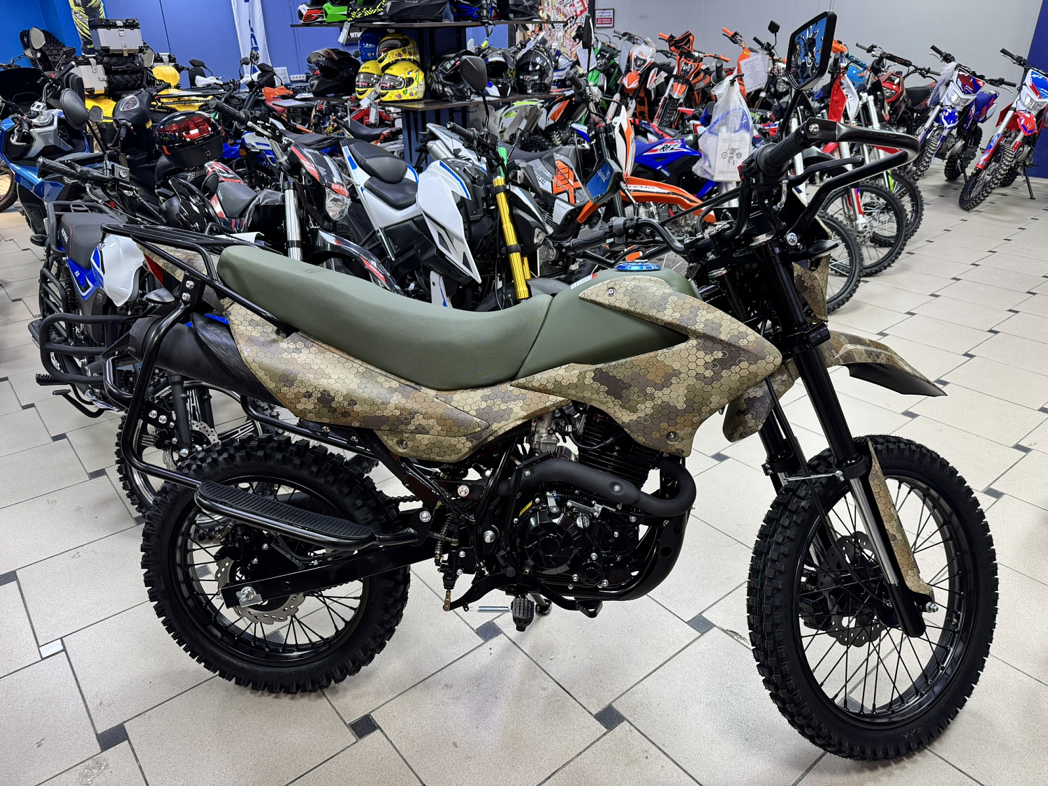 Мотоцикл кроссовый / эндуро Racer (Рейсер) ZWC2 - 300X PANTHER с ПТС