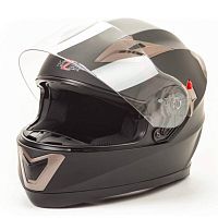 Шлем мото интеграл HIZER (Хайзер) 529 (S) #1 matte-black (2 визора)