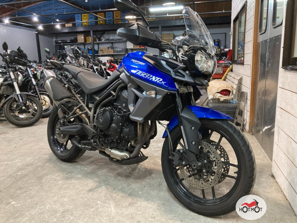 Мотоцикл TRIUMPH Tiger 800 2015, СИНИЙ пробег 32719 с ПТС | Мототека
