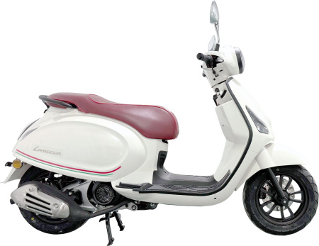 Скутер Motosuper (Мотосупер) Lamocca 49 (125) White - купить с доставкой, по выгодной цене в интернет-магазине Мототека