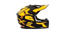 Шлем мото кроссовый GTX 633 (M) #5 BLACK/FLUO ORANGE