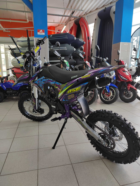 Питбайк BSE (БСЕ) MX125 17/14 Purple Dragon | Мототека