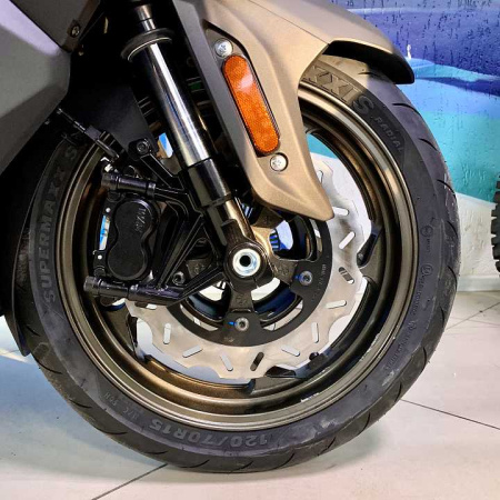 Скутер SYM (Сим) MAXSYM TL 500i черный с ПТС - купить с доставкой, по выгодной цене в интернет-магазине Мототека