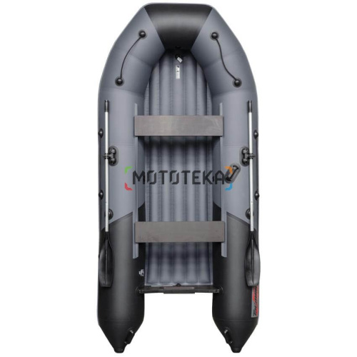 Лодка ПВХ Таймень NX 3400 НДНД PRO графит/чёрный