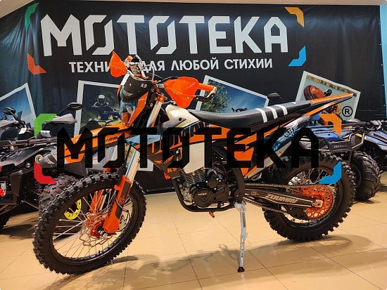Техника в наличии! Мотоцикл кроссовый / эндуро Zuumav (Зуумав) K9 YBH-300 оранжевый