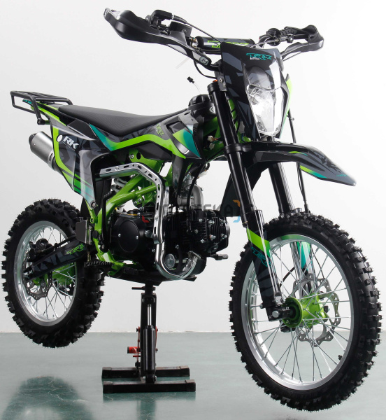 Питбайк Racer (Рейсер) TRX 125E зелёный | Мототека