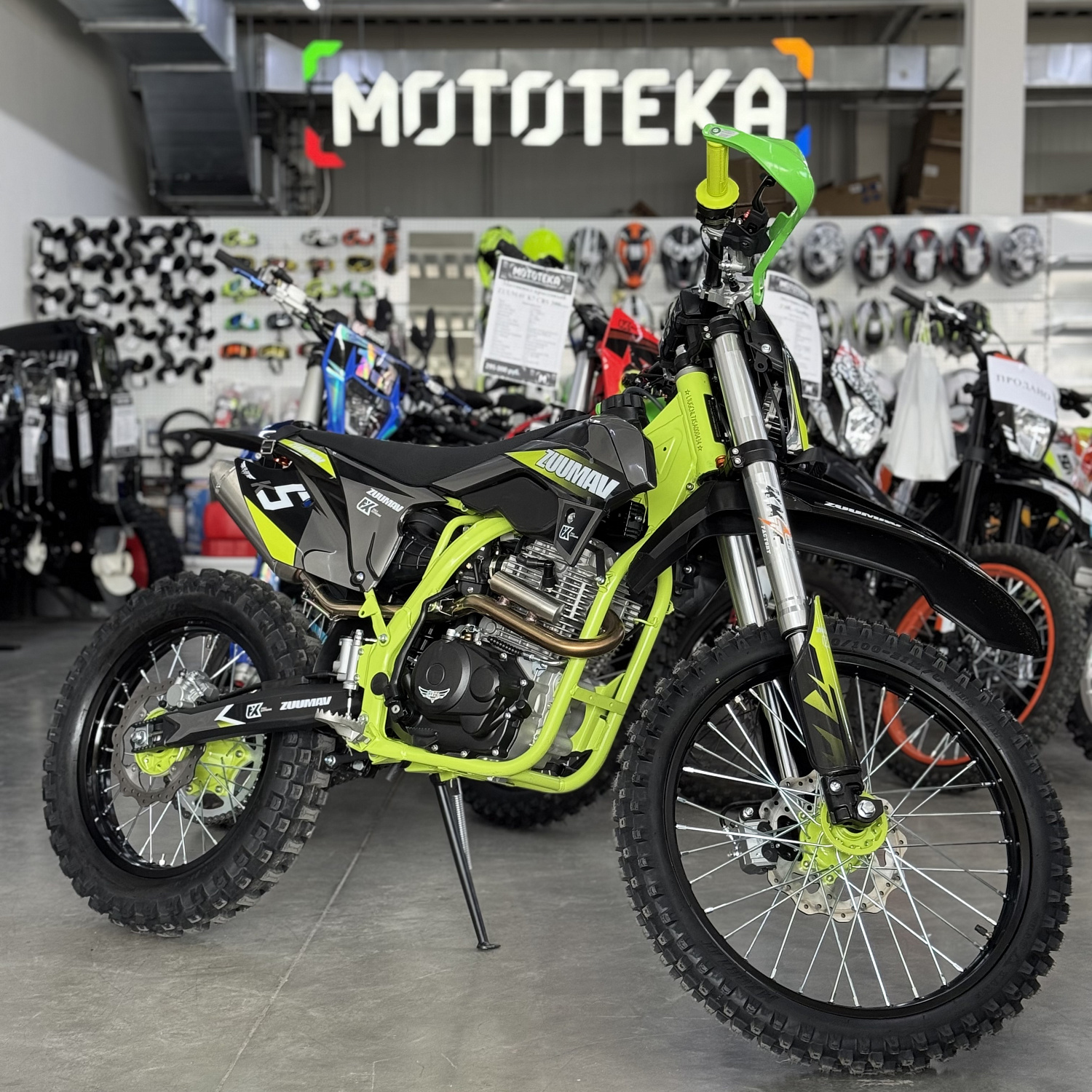 Техника в наличии! Мотоцикл кроссовый / эндуро Zuumav FX K5 LITE