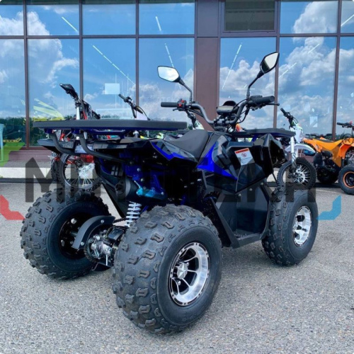 Квадроцикл детский Мотомир ATV Hammer 125 (серия 3) CAST WHEELS чёрный/синий (машинокомплект) фото 11 Квадроцикл детский Мотомир ATV Hammer 125 (серия 3) CAST WHEELS чёрный/синий (машинокомплект) фото 11