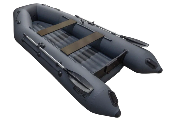 Лодка ПВХ Барс 3400 НДНД графит/чёрный | Мототека