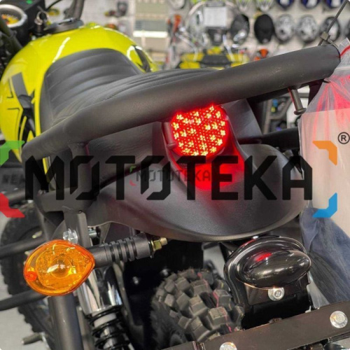 Мопед Мотомир COLT SCRAMBLER жёлтый фото 5