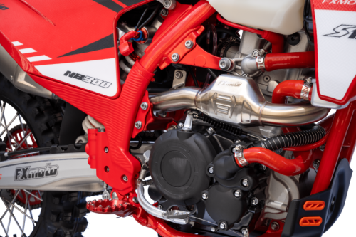 Мотоцикл кроссовый / эндуро FXMOTO (ФХМото) S10 NB300 красный фото 2