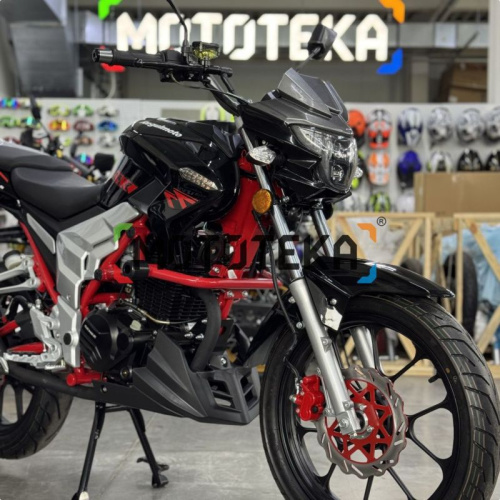 Мотоцикл дорожный Regulmoto (Регулмото) Raptor NEW чёрный с ПТС фото 3