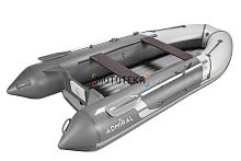 Лодка ПВХ Admiral (Адмирал) 355S НДНД - сине-черная