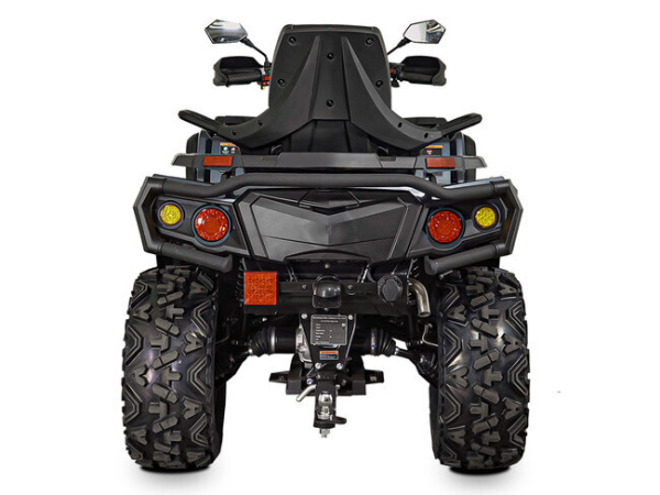 Квадроцикл AODES (Аодес) Pathcross ATV650L EPS LCD двухместный серый с ПСМ | Мототека