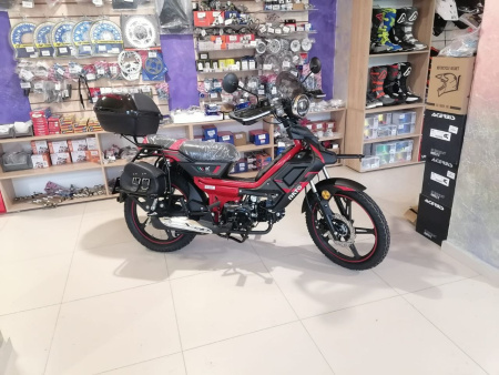 Мопед Скутеретта FXMOTO (ФХМото) RATO 50 (110) серый - купить с доставкой, по выгодной цене в интернет-магазине Мототека