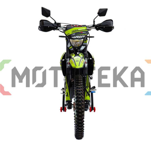 Мотоцикл кроссовый / эндуро Regulmoto (Регулмото) ZR PR 4 valves чёрный/жёлтый с ПТС фото 6