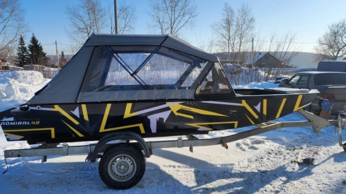 Лодка ПНД Сибирский Адмирал Колчак 480 Jet PRO фото 4