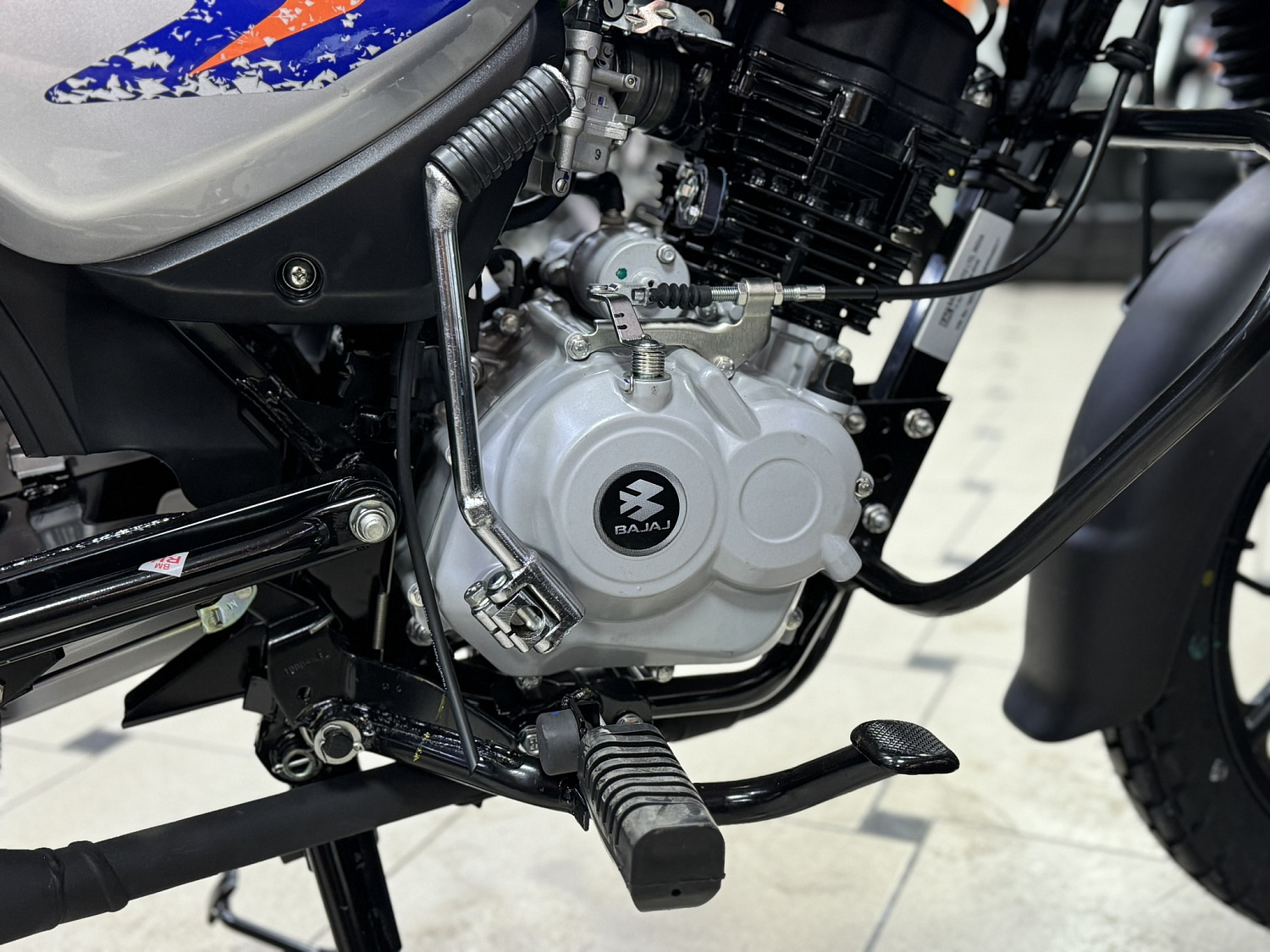 Мотоцикл дорожный BAJAJ (Баджадж) Boxer BM 150 X Disc 5 передач синий с ПТС