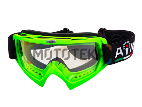 Мотоочки кроссовые AiM (Аим) 634-600 Green Мотоочки кроссовые AiM (Аим) 634-600 Green