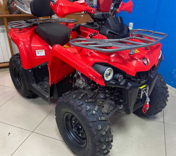 Квадроцикл Motax (Мотакс) ATV Grizlik 200 Ultra красный (машинокомплект) | Мототека