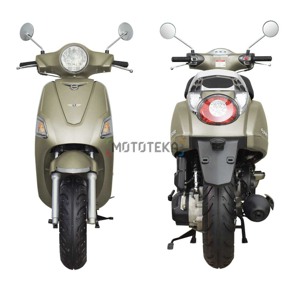 Скутер Regulmoto (Регулмото) ESTATE 125 инжектор (LJ125T - V) EFI серый с ПТС | Мототека